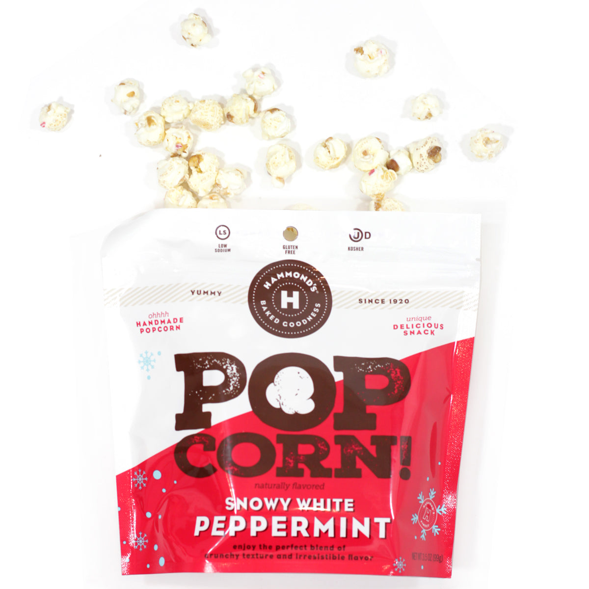 White Chocolate Peppermint Popcorn