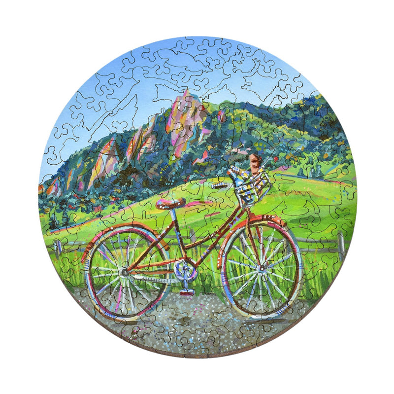 Small Boulder Picnic Wooden Puzzle
