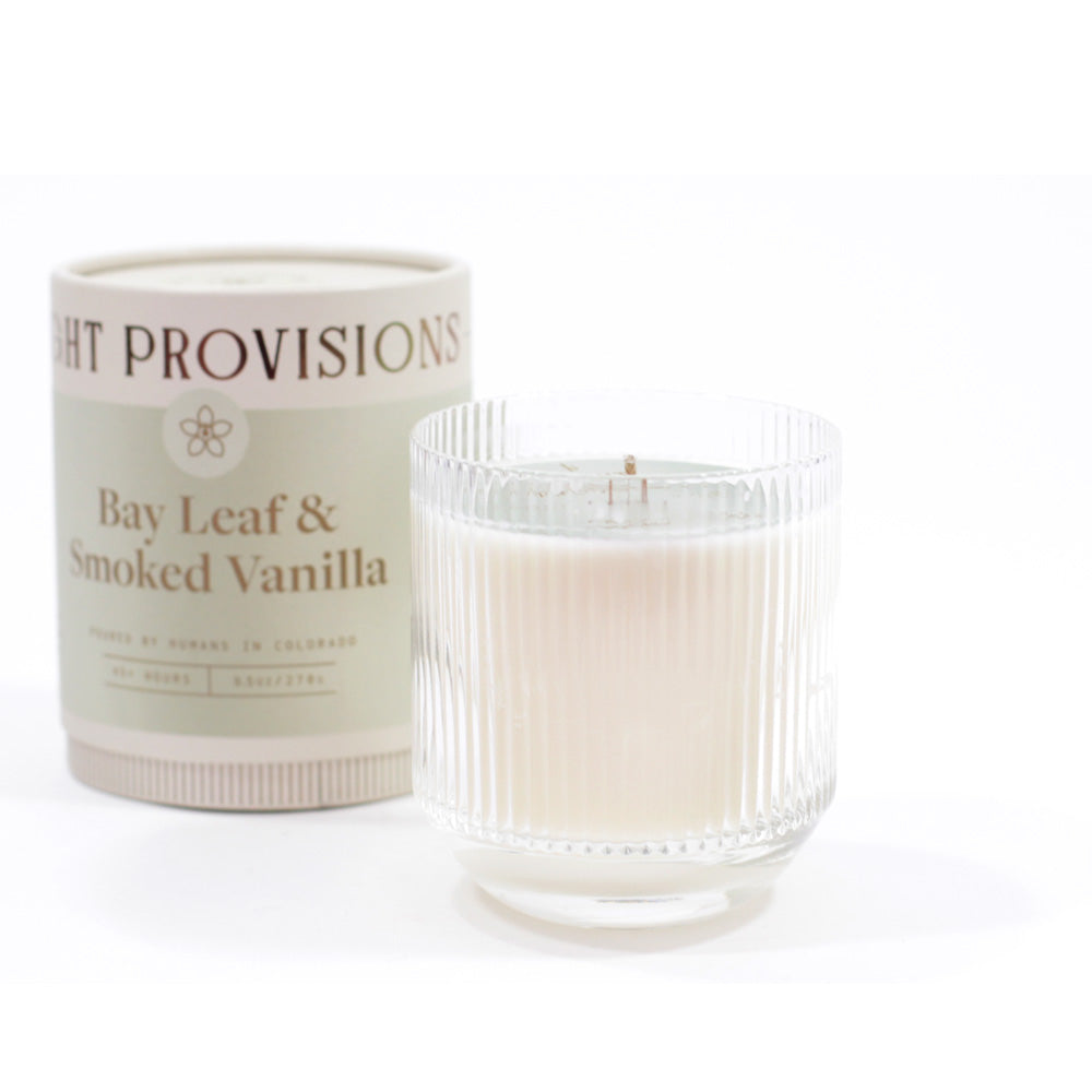Bay Leaf & Smoked Vanilla Candle