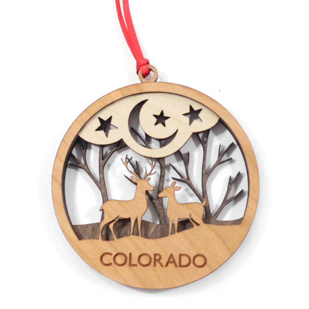 Moonlit Forest Ornament