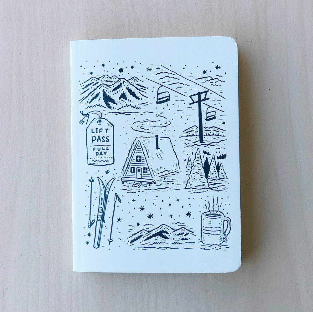Mini Ski Days Notebook