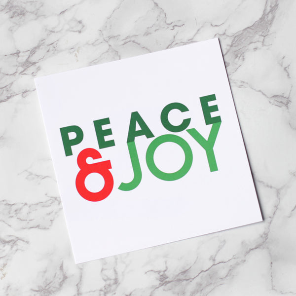 Peace and Joy