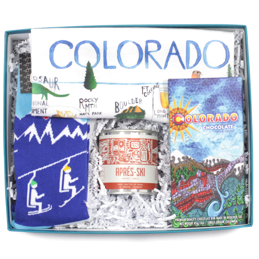 Colorado Gift Baskets Apres Ski Box Colorado Crafted