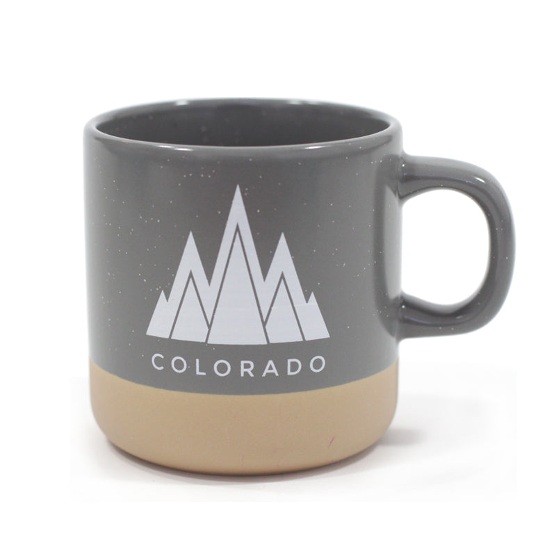 Gray Colorado Peak Coffee Mug
