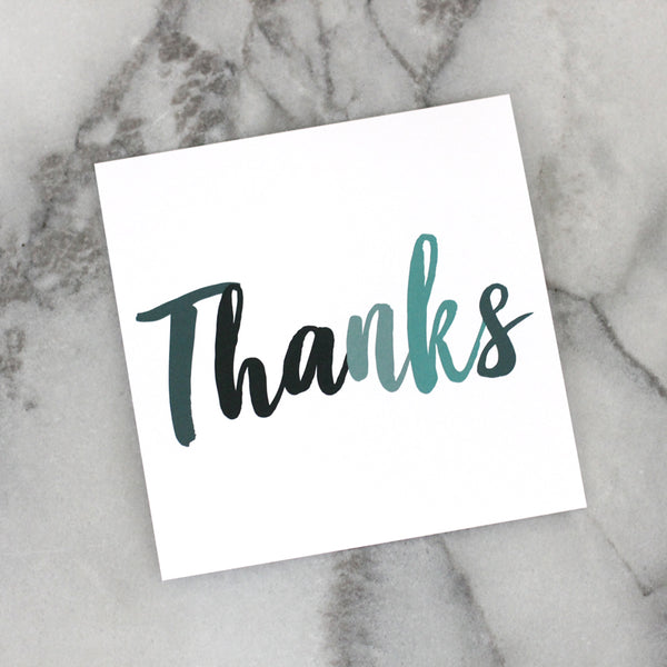 Thanks