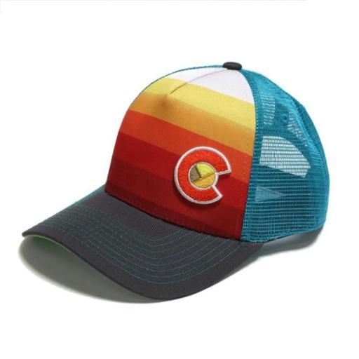 Colorado Trucker Hat (Sunset Fade)