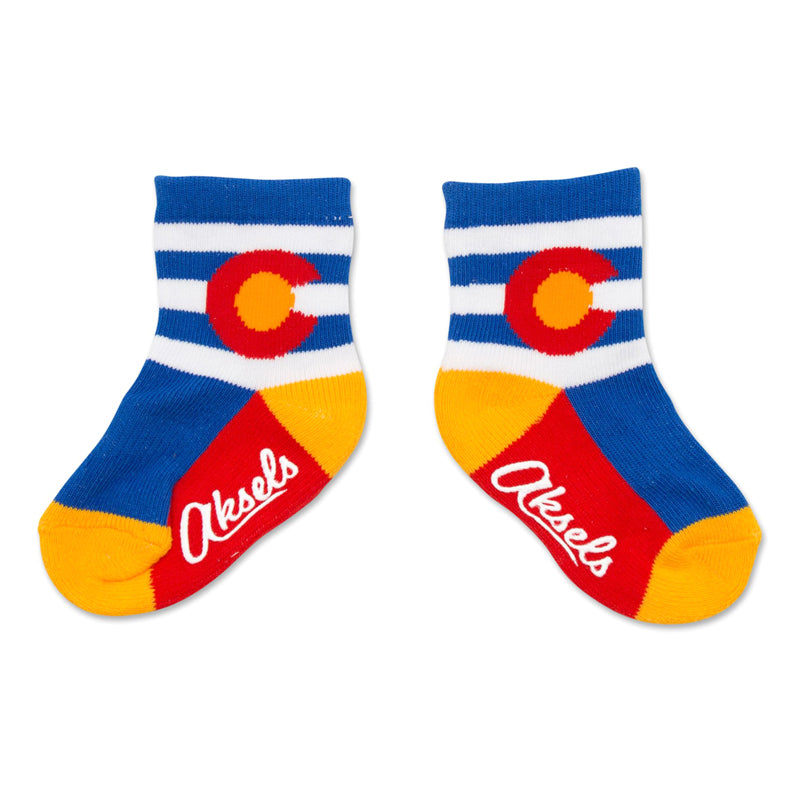 Kids Striped Colorado Socks