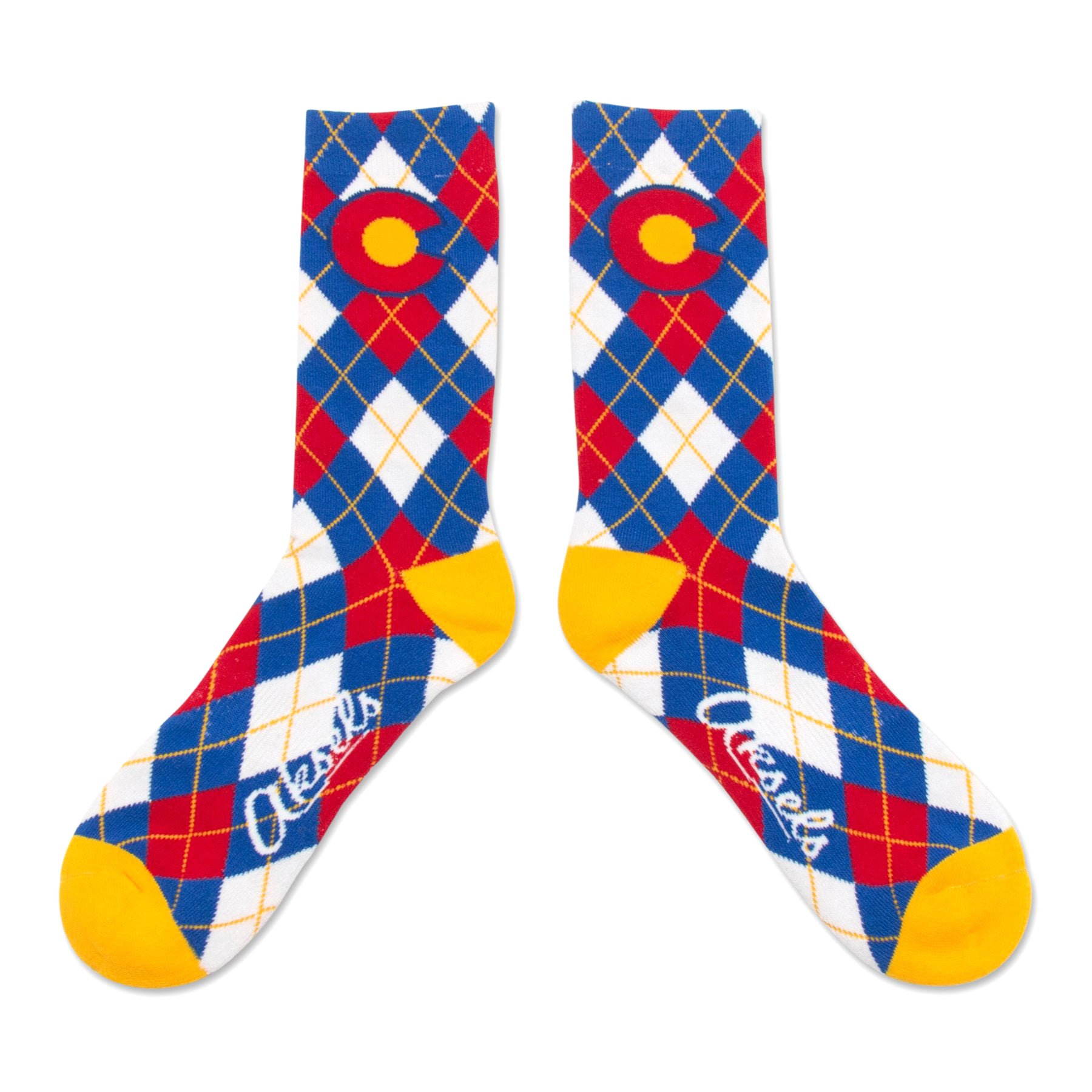 Colorado Argyle Socks