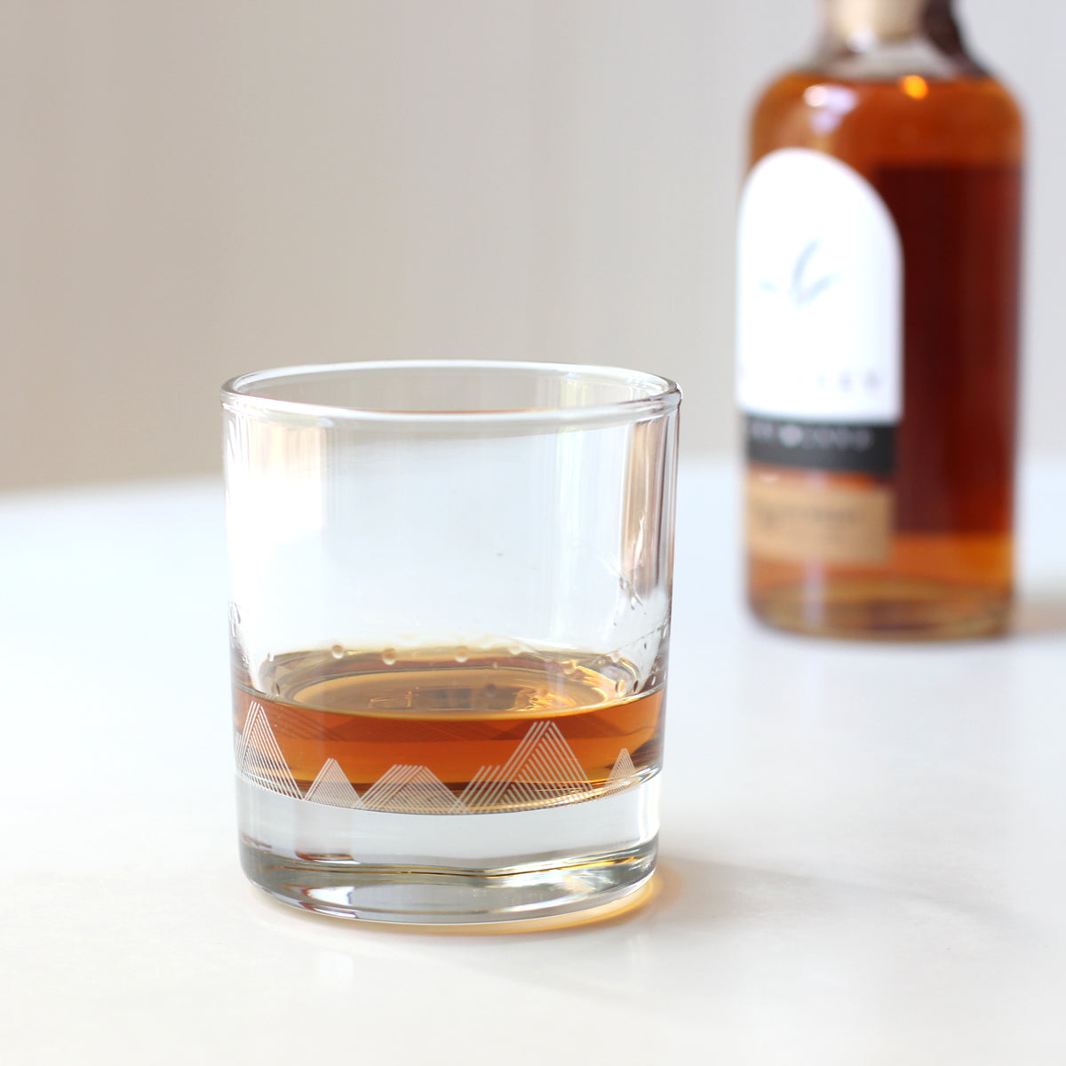Mountain Whiskey Glass